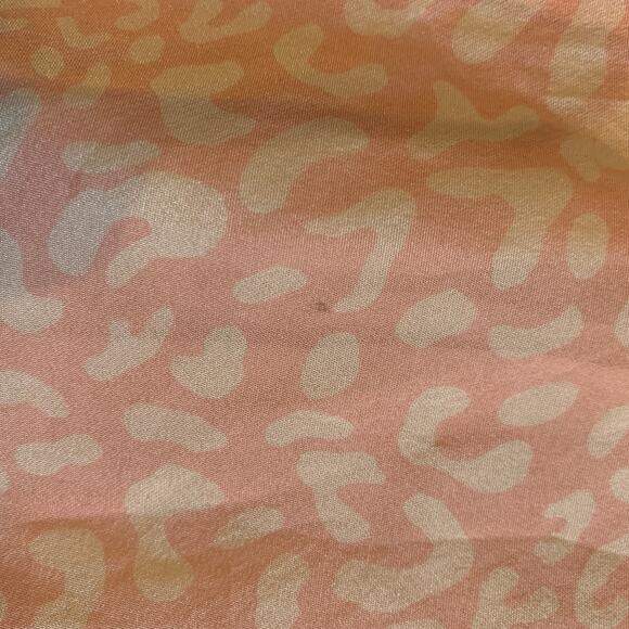 Flannel The Label Leopard Print Silk Maxi Skirt | Pink White | Size 1/ US 4-6 - Picture 9 of 10